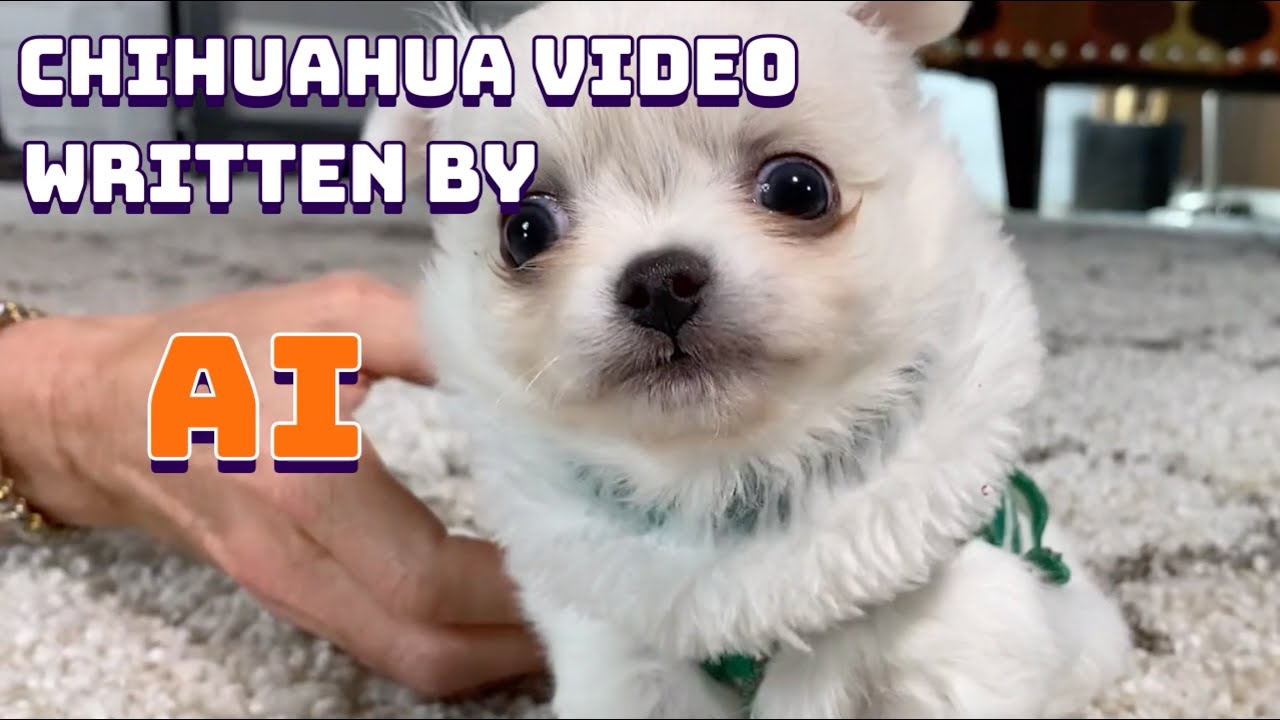 A Chihuahua Video Created by Artificial Intelligence | Sweetie Pie Pets by Kelly Swift