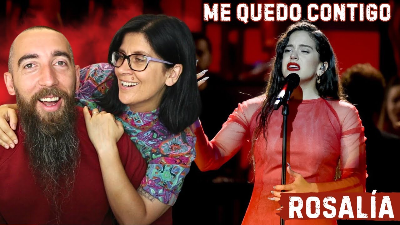 Росалия - Я остаюсь с тобой (РЕАКЦИЯ) со своей женой