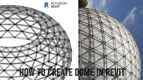 How to create Domes in Revit architecture (Modern and Traditional)