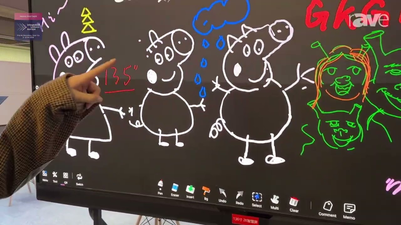 ISE 2026: GKGD Features 135-inch COB All-in-One Machine