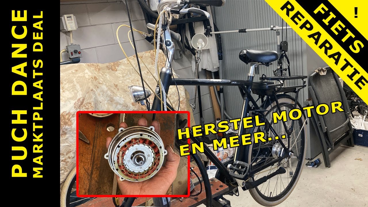 Puch dance ebike egoing - reparatie Bafang motor BF FM G32.250.R-C en C965 display vervangen.