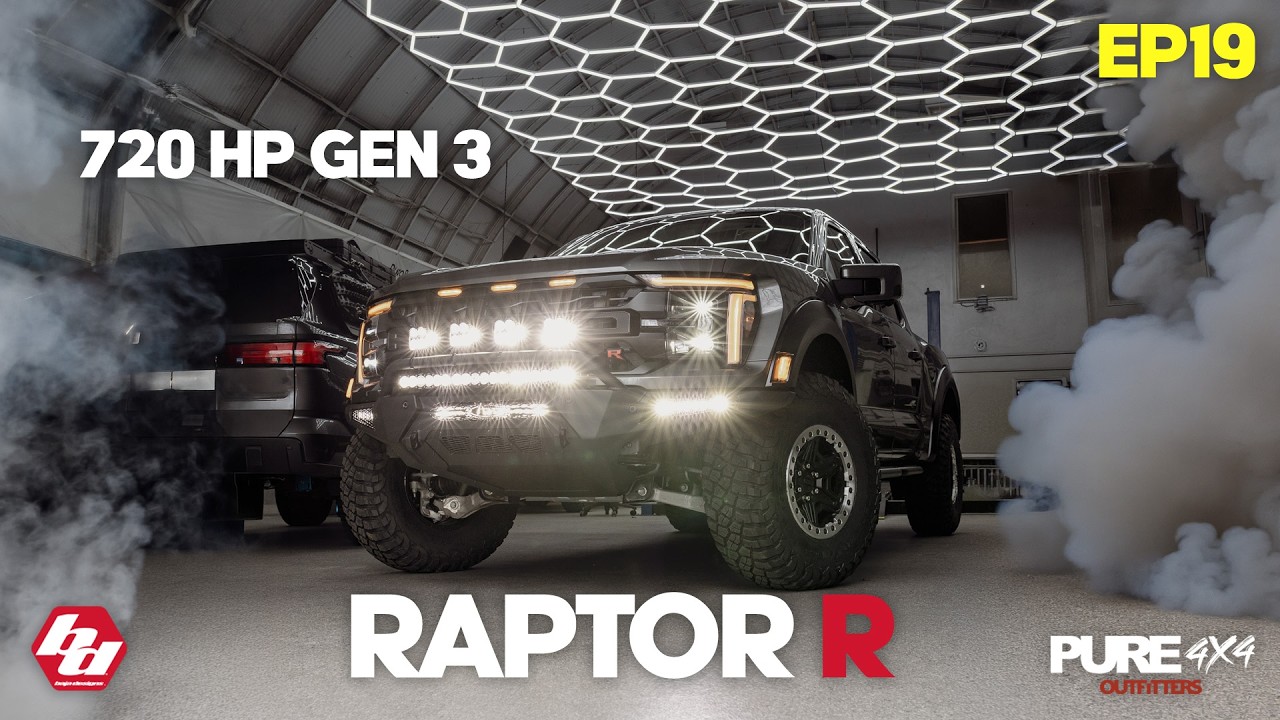 Raptor R Mods RAPTOR R MODS FOR MEXICO DESERT (Baja Designs, Addicted Desert Designs ...