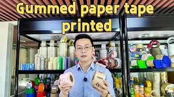 Water activated tape purple,gummed paper tape printed,custom printed box tape