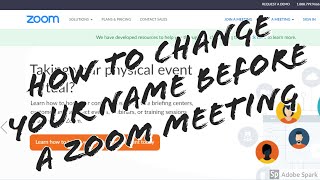 How to Change Your Name Before a Zoom Meeting screenshot 3