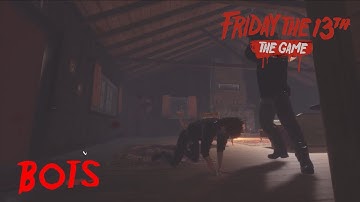 Friday the 13th the game gameplay Bots Part 3 Jason (No Commentary)