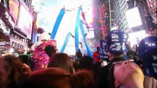 New Year countdown 2011, Times Square New York City