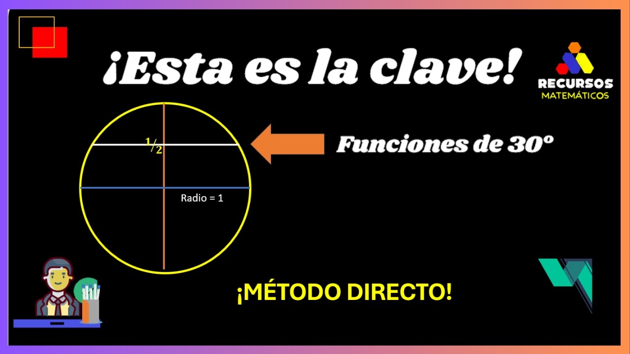 Funciones de 30°: ¡El MÉTODO DIRECTO que nadie te enseña! 📐