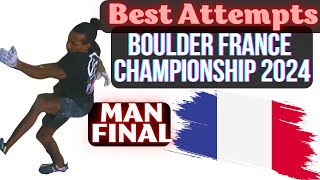 Best Attempts | Boulder France Championship 2024 FINAL MEN | CUT