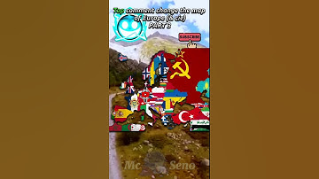 Top comment change the map of Europe | Mapping #mapping #shorts #viral #comment #short #animation