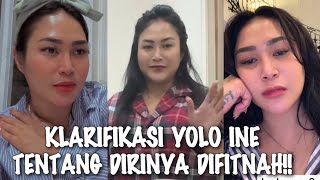 GEGER√√ KLARIFIKASI YOLO INE PERIHAL FITNAHAN TERHADAP DIRINYA BEGINI TEGASNYA!!