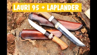 LAURI 95 + LAURI LAPLANDER (No. 23 Táborník + No. 24 Tuuli) | Lauri knife