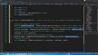 C++ DirectX 11 Engine Tutorial 31 - Camera Class