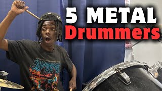 5 Types of Metal Drummers