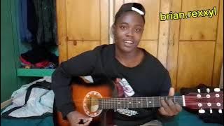 Nitaubeba Harmonize Guitar tutorial ( G-D-G-C) ||brian.rexxyl