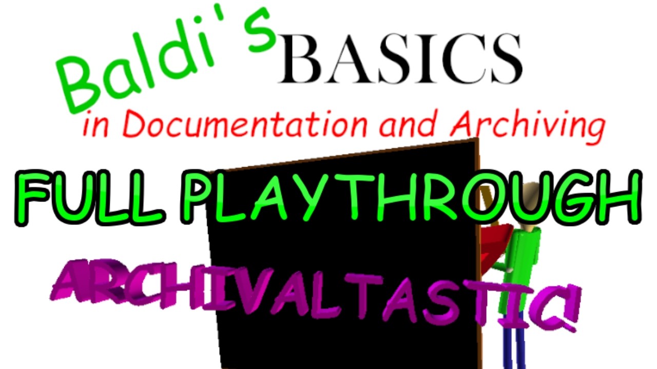 Prototype Baldi Android The Baldi's Basics Prototypes (Full Playthrough) - YouTube