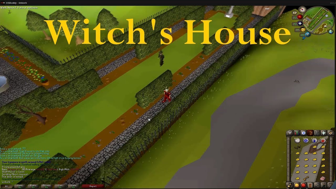 OSRS, Witch's House YouTube