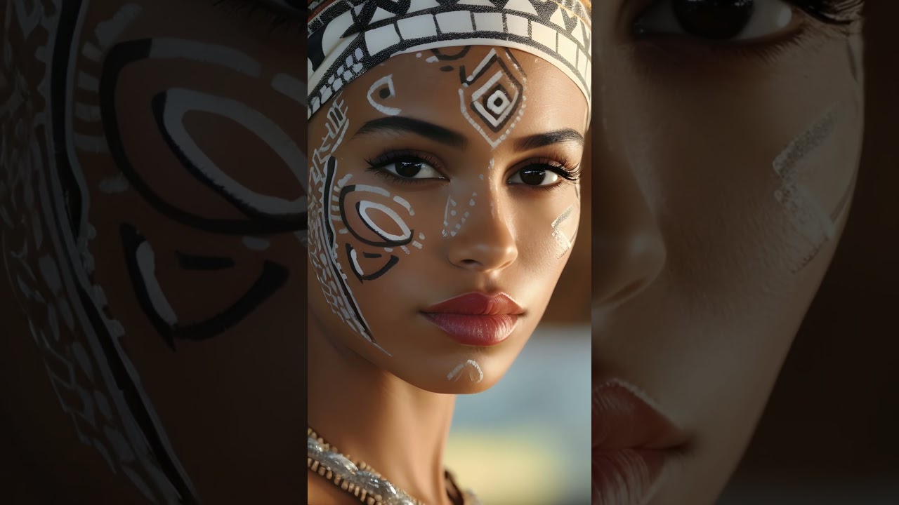 Melanesian Mosaic 🇫🇯 🇫🇯 🇫🇯 🇫🇯 🌟 Beautiful Ethnic Fijian Woman Cultural Portrait by Global Facescapes