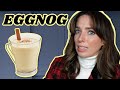 TASTING EGGNOG FOR THE FIRST TIME / Making Winter Christmas Festive Drinks at home | Ciara O Doherty