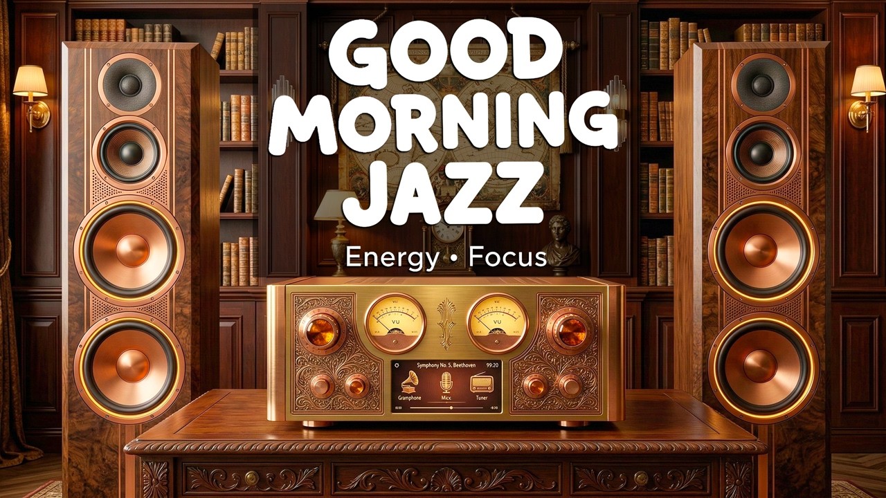 Good Morning Jazz – Smooth Jazz Funk for Positive Energy and Focus
