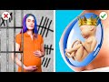 LUCKY PREGNANT VS UNLUCKY PREGNANT | Rich Girl vs Broke Girl, Funny Pregnant Situations