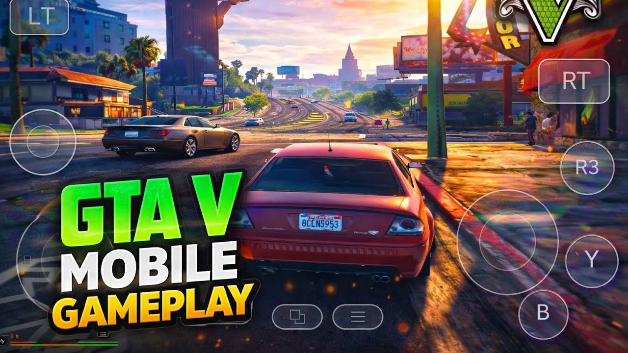 GTA 5 EXTREMELY LITE on Android 😱🔥 | Just 9GB | GAMEHUB / WINLATOR Emulator Gameplay