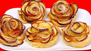 Dessert in 10 minutes! They will disappear in a minute! Puff pastry