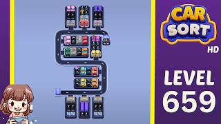 Car Sort Level 659 Solution Walkthrough