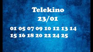 Sorteo Telekino y Rekino | Resultados y números ganadores domingo 23 de enero 2022