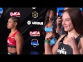 EU: SEMIFINALS - Weigh Ins - LW (155) & BW (135)