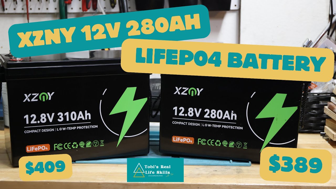 $389 - Batteries are getting cheaper and cheaper XZNY LiFePO4 12.8