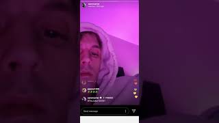 Aaron Carter IG Live (Dec 20 2019) Aaron Asks For Donations On IG