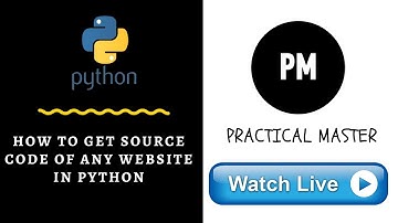 Using Urllib Module in Python|| Get Source Code of Any Website