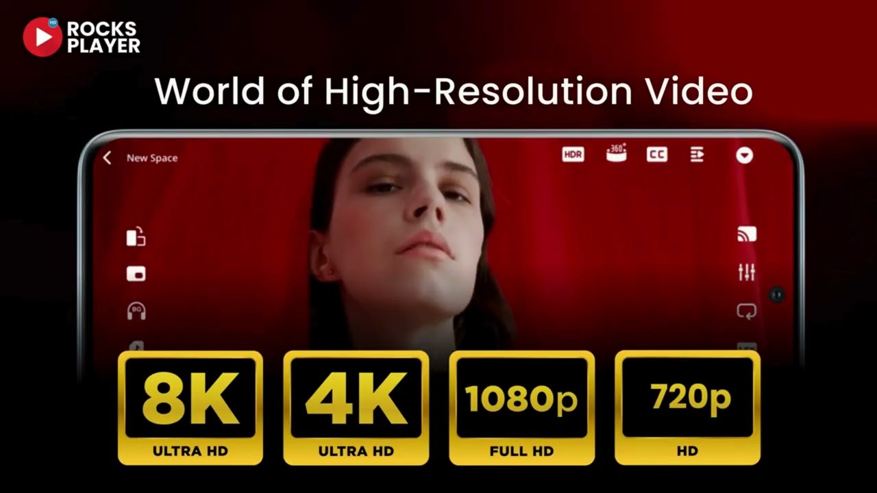 4k Video Player for iPhone - ASD Rocks Player | Rocks Video Player