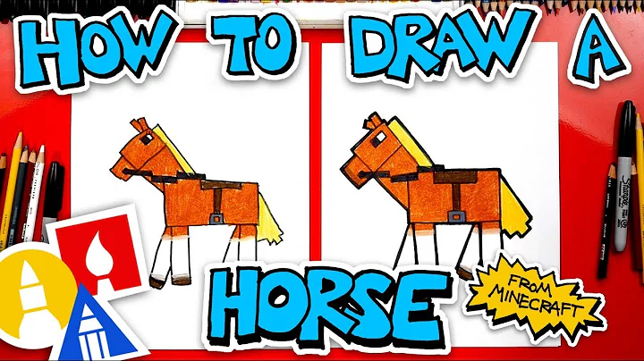 How To Draw A Horse From Minecraft