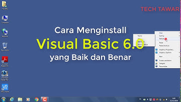 Tutorial Cara Install Visual Basic 6.0