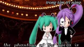 【Gakupo ❤ Miku Vietsub】Phantom of the Opera (Bóng ma nhà hát Opera) screenshot 5
