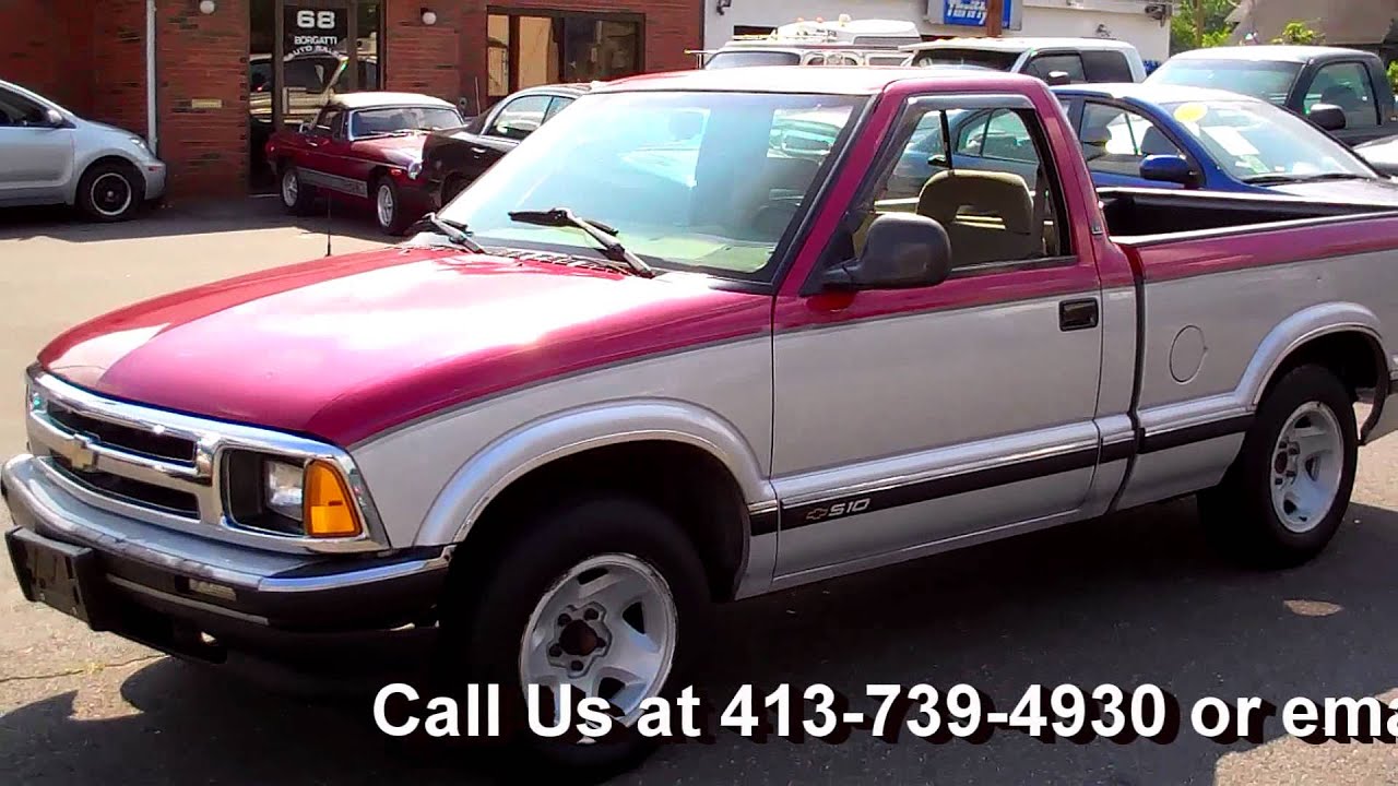 1994 Chevy S10 Pickup Reg Cab 2WD 4.3L V6 AT - YouTube