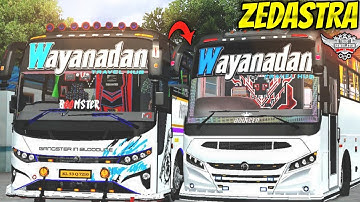 New ZEDASTRA BUS MOD For Bus Simulator Indonesia | Free Mod | New Bus Mod For Bussid | #bussidmods