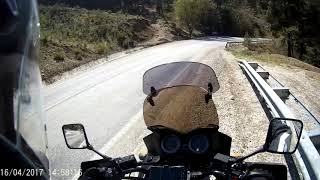 Virajlarda Bakışın Önemi, Nereye Bakarsan Oraya Gidersin, Suzuki Dl1000, 03.45 Dk Ya Dikkat.