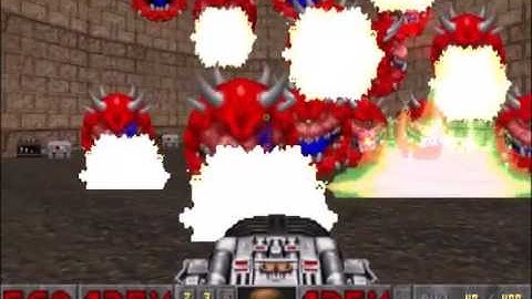 doom 2 very hard level 2 UV-max in 25:24 (get out of my orbs !!!)