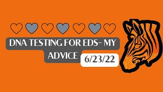 Celebrity DNA testing for EDS- My advice Profile