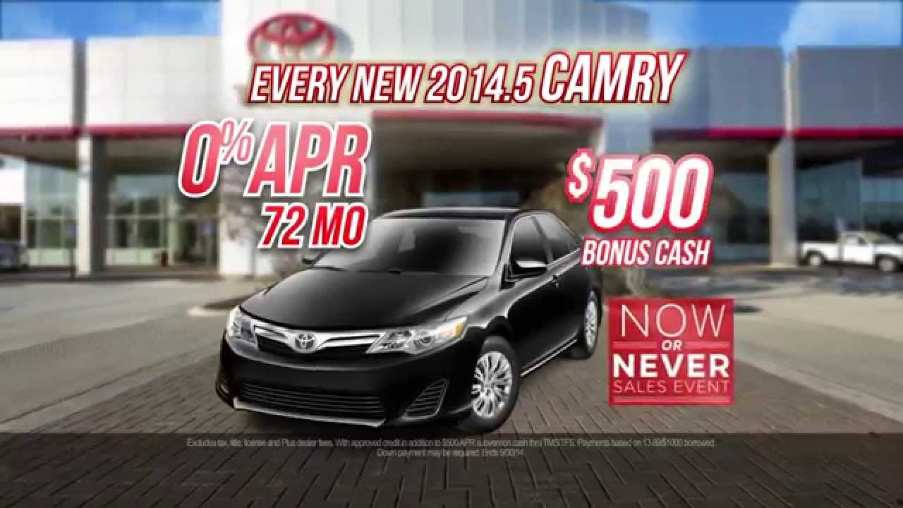 Price LeBlanc Toyota Now Or Never Sales Event Camry Specials YouTube