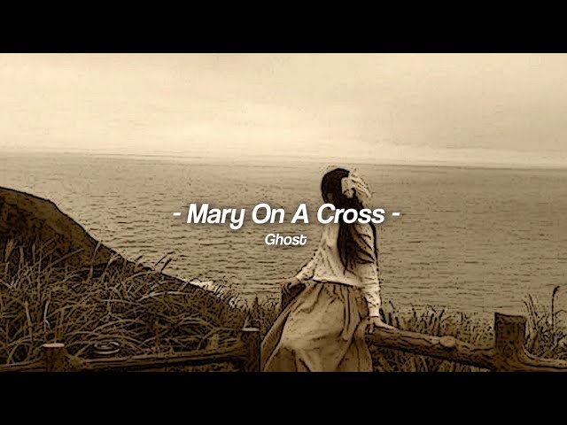 Mary On A Cross ~ Ghost (sped up) Lyrics | Tiktok version