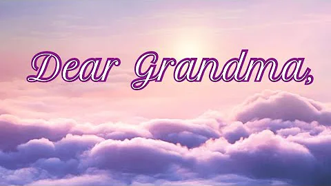 A letter to Heaven: Dear Grandma, - DayDayNews