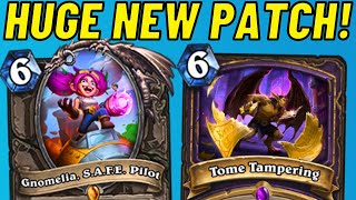 Unbans, Nerfs, Buffs, and NEW Cards??? Gnomelia S.A.F.E. Pilot OTK!