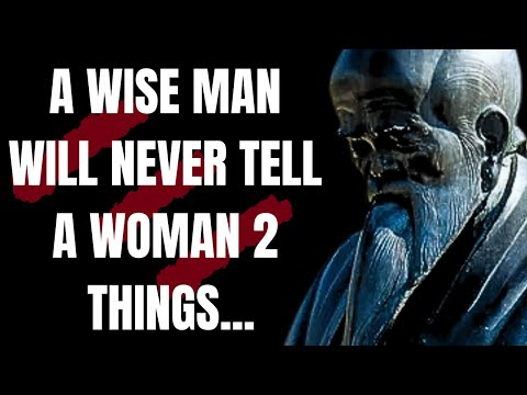 Lao Tzu' Life Lessons Men Learn Too Late In Life