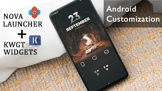 How to customize Android Smartphone with KWGT and Nova Launcher screenshot 4