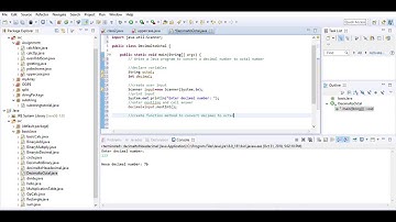 JAVA how to convert decimal to octal