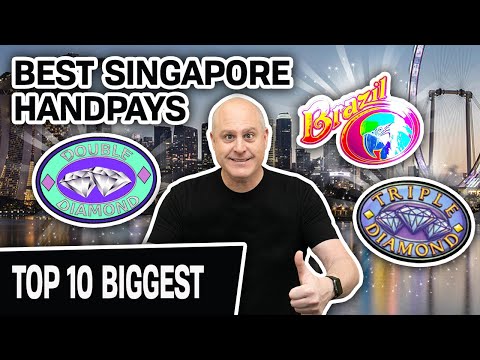 💰 HUGE SLOT MACHINE HANDPAYS in SINGAPORE? 🔟 These Are My 10 BIGGEST EVER!