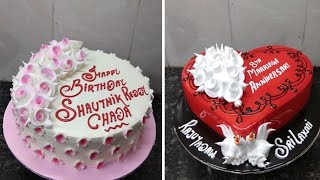 Amzing Two |Anniversary Cake |Wedding Cake | Engagement Cake |Herat shape Cake | Love Cake Design|